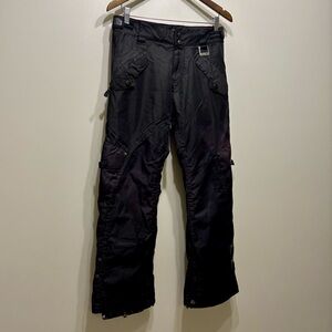 Ocean & Earth Winter Waterproof Snowboard Snow Ski Pants Bottoms Black
